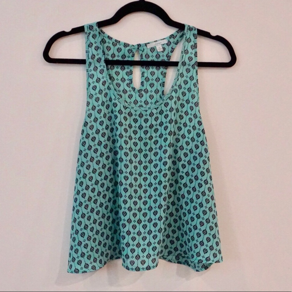Floral printed tank